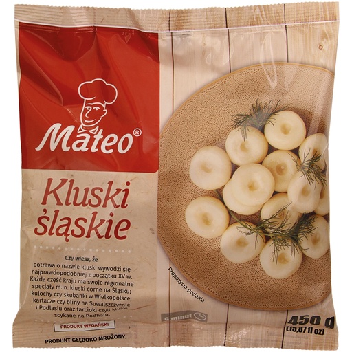 [02538] Клецки из картофельных хлопьев и крахмала, замороженные