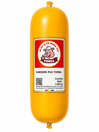 Колбаса вареная "Parizer pui Timba"