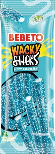 Fruitgummi "Wacky Stick Fizzende Framboos"