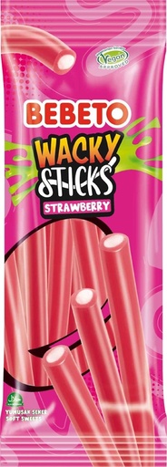 Fruitgummi "Wacky Stick Koele Aardbei"