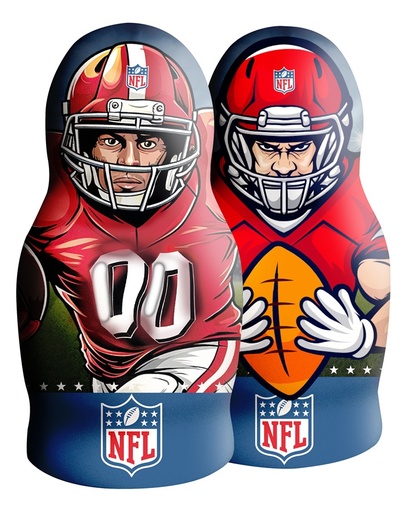 NFL Chocolade Holfiguur