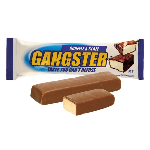 [92367] Schaumzuiker-reep in cacao-houdend vetglazuur
