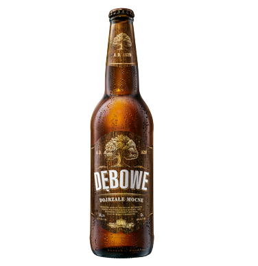 Debowe mocne 0,5l FLES one-way / Alc.7% / Eks.14%