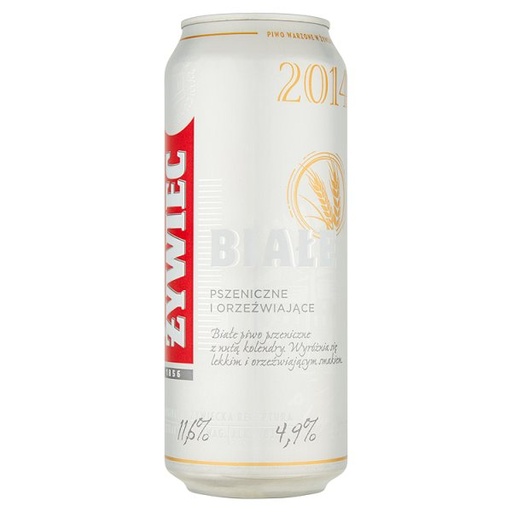 Живец Белое 0,5л банка / Алк. 4,9% / Экстракт 11,6%