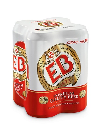 EB 0,5l blik / Alc.5% / Eks10,5%