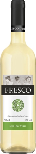 Fresco Stolowe white semi dry 0,75l alc.10%