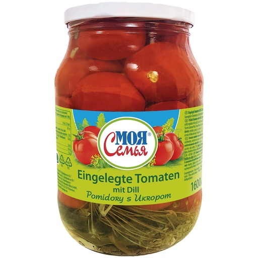 [50230] "Moja Semja" Tomaten met dille gemarineerd 1,7 l