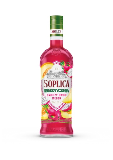 Соплица Драконов фрукт - Дыня 0,5л / Алк.21%