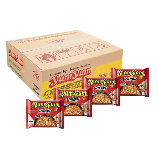 [73550] Instant noedels met garnalensmaak "Yum-Yum", 30 x 60g