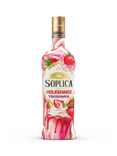 Soplica Milkshake Strawberry 0.5l /Alc 15%