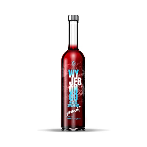 WODKA Wyjebongo Granat 0,5l / Alc. 38%