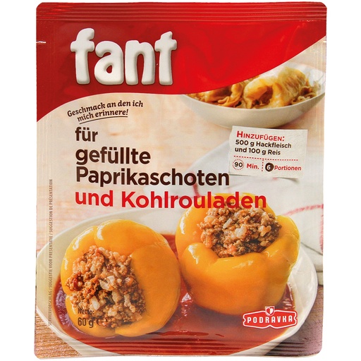 [57716] Kruidenmix voor de bereiding van gevulde paprika's en koolrolletjes