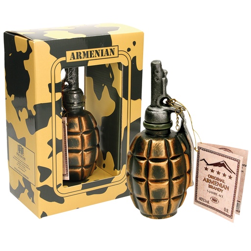 [68400] Armeense Brandewijn "GRANATE" Keramiek 40 % vol., in Geschenkdoos