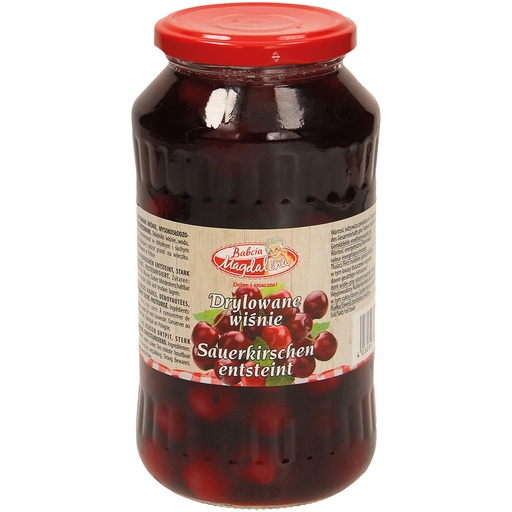 [61908] "Babcia Magdalena" Zure kersen ontpit op siroop 720 g