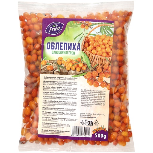 [03907] Zee-buckthorn bessen, diepgevroren