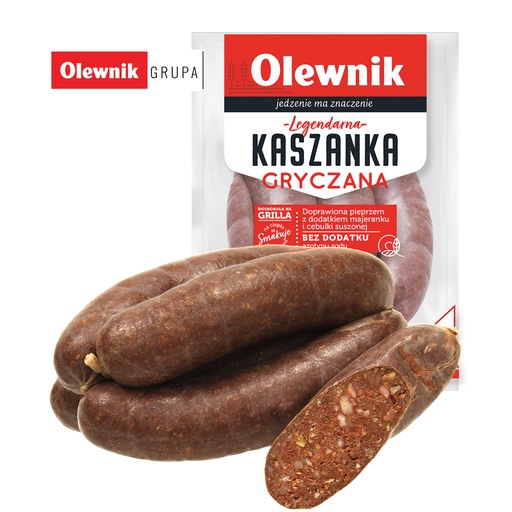 [22939] Польская кровяная колбаса "Kaszanka Gryczana Legendarna" с гречневой крупой
