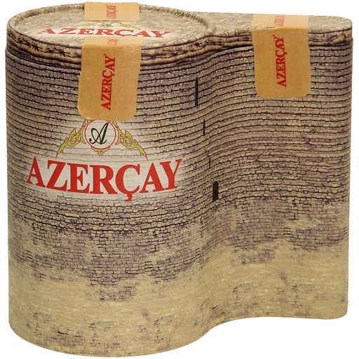 [58637] Azercay Qiz qalasi, zwarte thee blikdoos