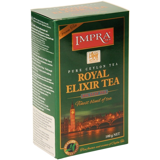 [58648] Royal Elixir Groene Grote Blad Thee - Groene Thee "Ceylon Orange Pekoe"