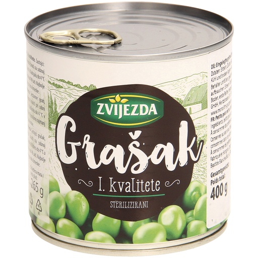 [37967] Groene erwten 400 g