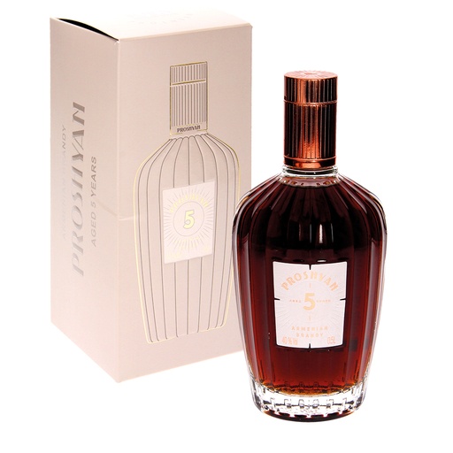 [68410] Armeense brandy "Proshyan" in geschenkdoos, 5 jaar 40% vol.