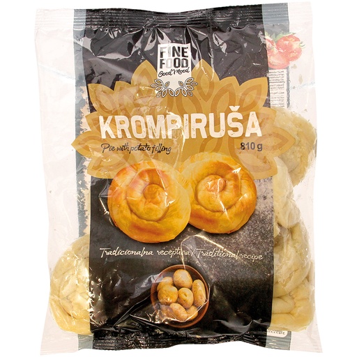 [02965] Börek met aardappel "Krompirusa Family Pack", snel ingevrore