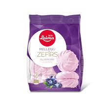 [EX1002] LAIMA BLAUWE BESSEN MARSHMALLOW 200g
