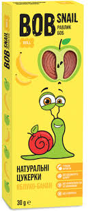 [EX1048] BOB SNAIL FRUITROLLETJES APPEL-PEER 30G