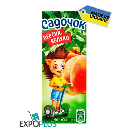[EX1078] SADOCHOK Perzik-appel nectar 0,2l