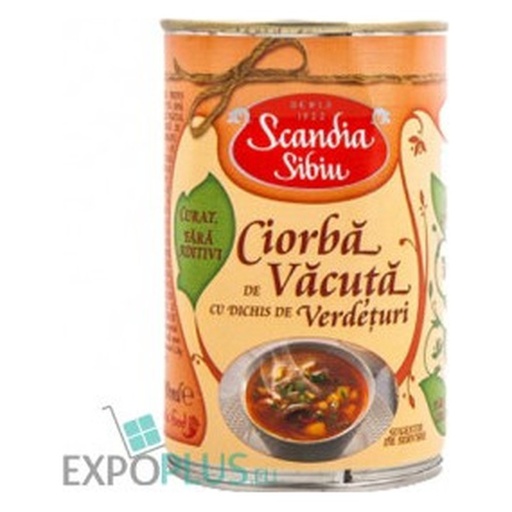 [EX1151] SCANDIA SIBIU CIORBA DE VACUTA 400G