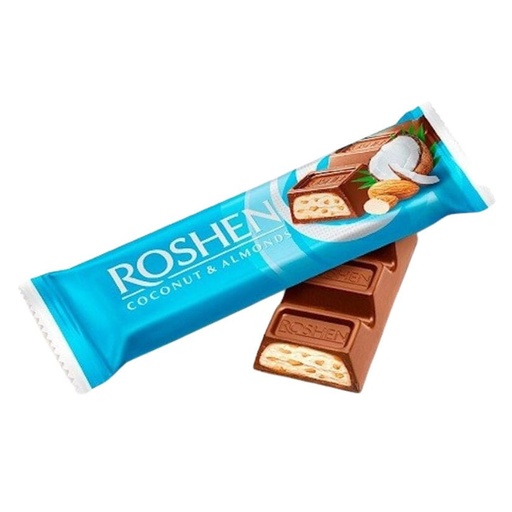 [PL1095] Roshen chocoladereep met kokosamandel