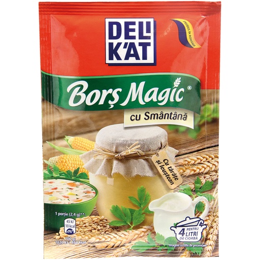 [57919] "Bors Magic cu Smantana" Приправа для придания вкуса кислым супам
