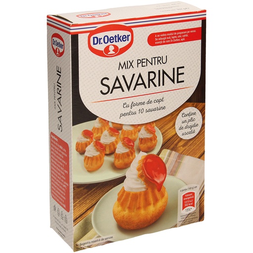[59906CR] Baksamenstelling voor gistgebak "Savarine"