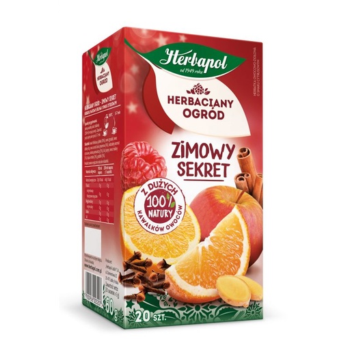 [PL1726] Herbapol Fruit- en Kruidenthee met Gember