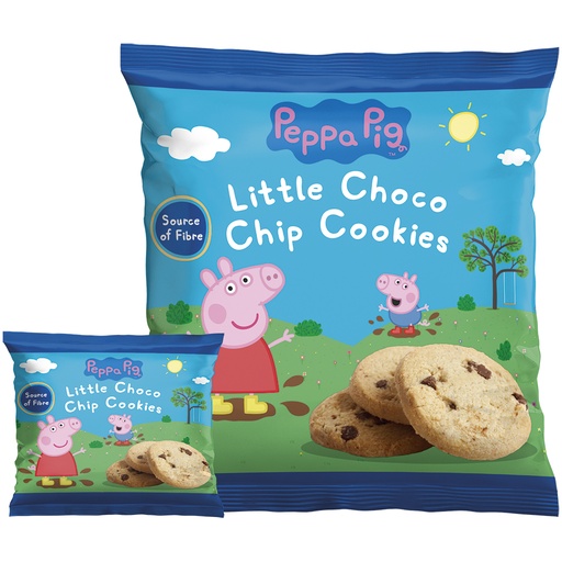 [PL1118] Peppa pig kleine choco chip koekjes 