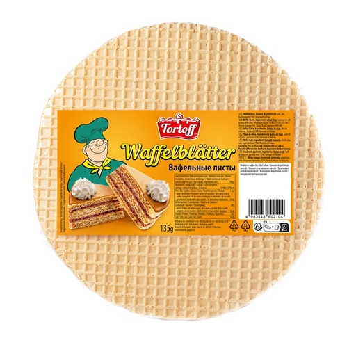 [80210] Ronde wafelbladen