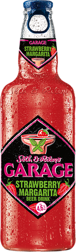 [91152-4.5] Garage Strawberry Margarita BIER DRINK 0,4l fles/Alc.4,5%