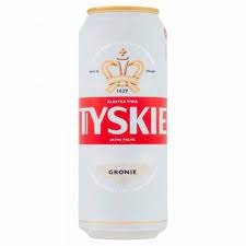 [90103-S] Tyskie 0,5l blik (retourneerbaar) / Alc5,0%Eks11,4%