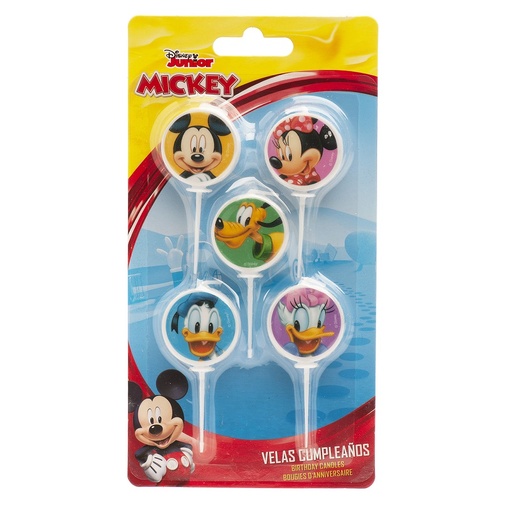 [95748] Verjaardagskaars "MICKEY & FRIENDS"