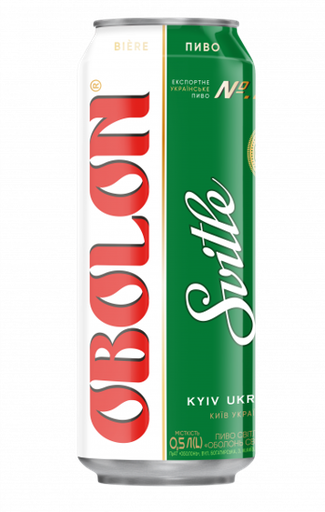 [0001009929] Obolon svitle bierblik 4,5% alc.
