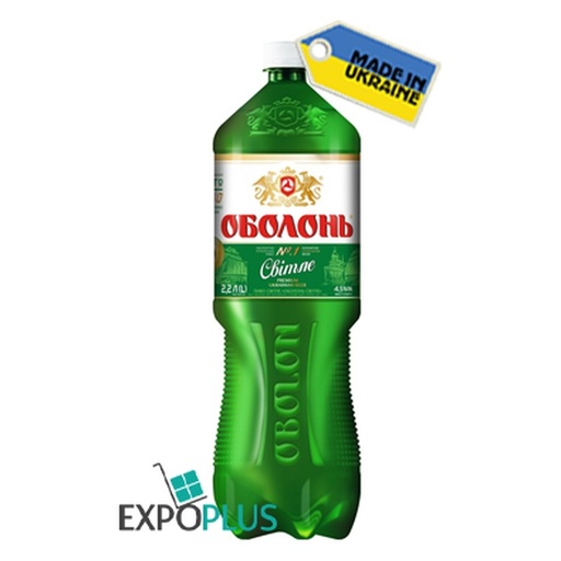 [0001009957] OBOLON LIGHT BIER 4,5% ALC. 2,2L