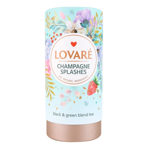 [0001009960] Lovare Thee Zwart&Groen Champagne Spatten