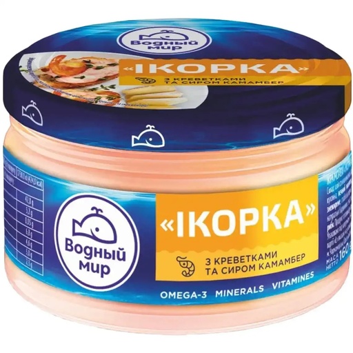 [0001009963] Vodnyi Svit Kaviaarpasta Garnalen/Camembert