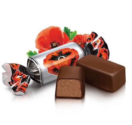 [0001010020] Roshen pralines Krasnyi Mak