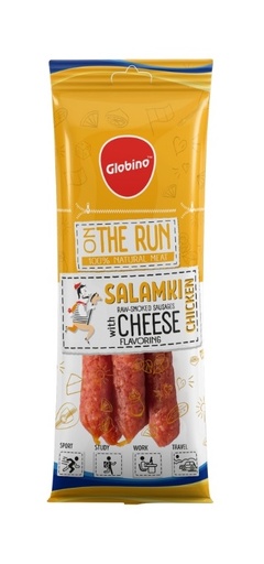 [0001010031] Globino Salamki kaas rauwe rookworst
