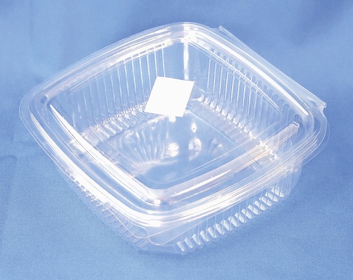 [98947] Voedselcontainer met deksel-doorzichtig (voor gebak) / 750g