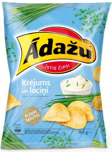 [0001010263] Adazu chips met zure room smaak en kruiden 130g